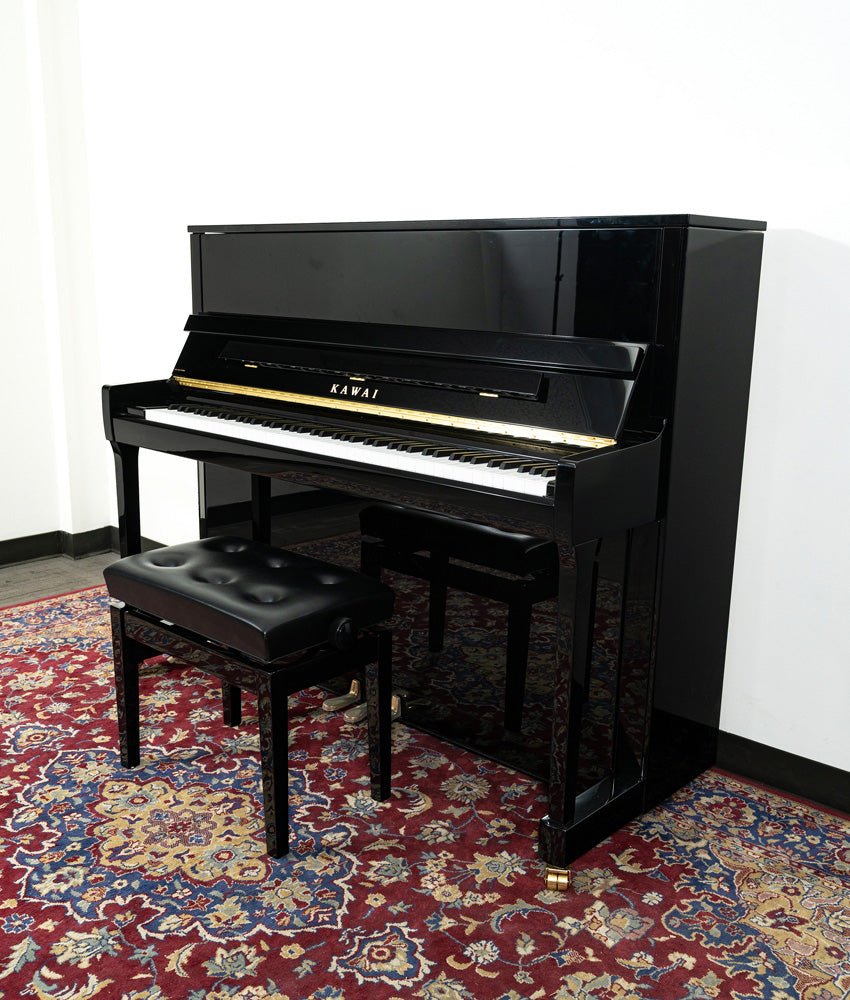 kawai 48” k 300 upright piano | ebony polish | new kawai 48” k 300 upright piano | ebony polish | new